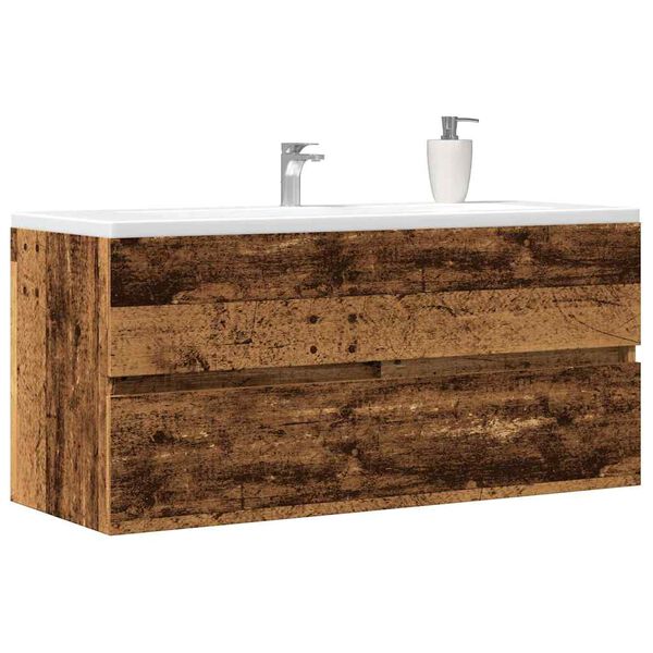 vidaXL Sink Cabinet Gamall Vi&eth;ur 100x38,5x45 cm Chipboard