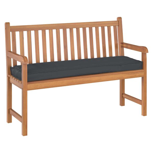 vidaXL P&uacute;&eth;i Svartur 140 x 40 x 8 cm Oxford efni