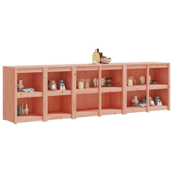 vidaXL &Uacute;tieldh&uacute;ssk&aacute;par 4 stk. Gegnheilt Douglasgreni