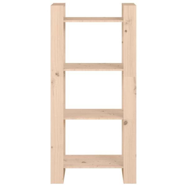 vidaXL B&oacute;kask&aacute;pur/Skilr&uacute;m 60x35x125 cm Gegnheill Vi&eth;ur