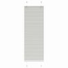 vidaXL Pl&iacute;stjalda lj&oacute;sgr&aacute;tt 45x150 cm Efni Breidd 44,4 cm Polyester