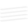 805282 vidaXL Bookshelf Boards 4 pcs White 80x10x1,5 cm Chipboard