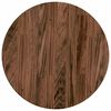 vidaXL Bor&eth;plata D&ouml;kk br&uacute;nt &Oslash; 40 x 2,5 cm Umfer&eth; &aacute;kaft eik