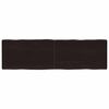vidaXL Bor&eth;plata D&ouml;kkgr&aacute; 140x40x(2-4) cm Me&eth;h&ouml;ndlu&eth; N&aacute;tt&uacute;rul. Br&uacute;nir