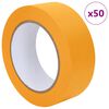 vidaXL M&aacute;lara Maskeringar T&Yacute;PUR 50 pcs Gulur 38mm x 50m Papp&iacute;r