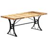 vidaXL Bor&eth;stofubor&eth; 180x90x76 cm Gegnheill Mang&oacute;vi&eth;ur