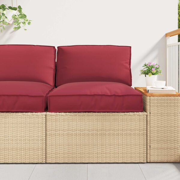 vidaXL P&uacute;&eth;asett &aacute; pall 2 pcs Drapplita&eth;ur Oxford efni