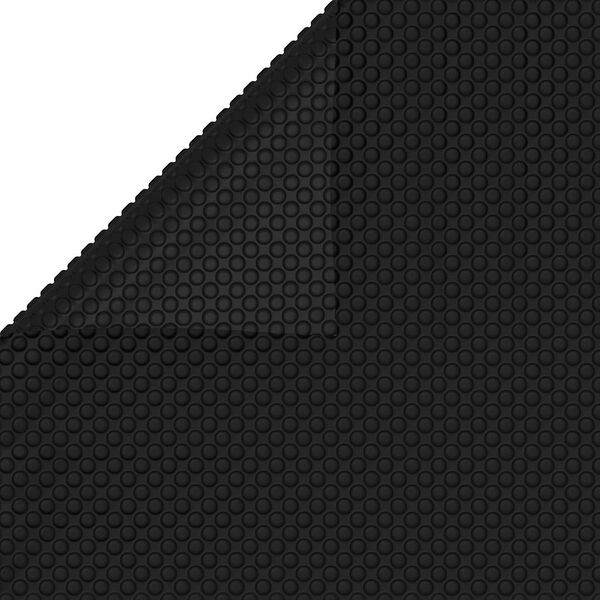 vidaXL Yfirbreiðsla fyrir Sundlaug Svört 600x300 cm PE