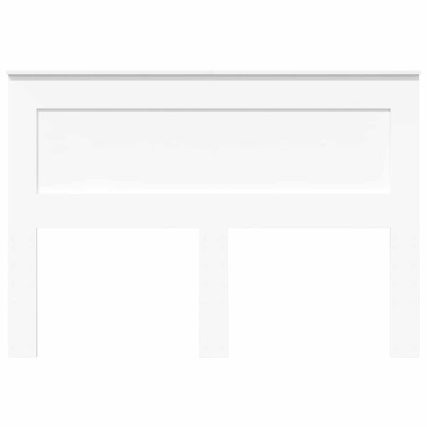 vidaXL H&ouml;f&eth;agafl me&eth; h&ouml;fu&eth;gafl Hv&iacute;tt 140 cm Samsettur vi&eth;ur