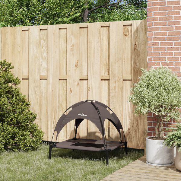 vidaXL Hundar&uacute;m Br&uacute;nn 76 x 62 x 70,5 cm St&aacute;l