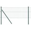 vidaXL Gir&eth;ing me&eth; p&oacute;st Gr&aelig;nn 0,6 x 10 m St&aacute;l og PVC