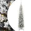vidaXL Gervi j&oacute;latr&eacute; me&eth; 300 LED Gr&aelig;nn 210 cm PVC, st&aacute;l og plast