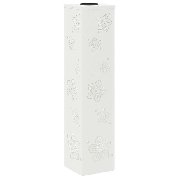 vidaXL S&oacute;lar LED st&iacute;gslj&oacute;s 2 pcs Hv&iacute;tt Kaldvalsa&eth;ur st&aacute;lar