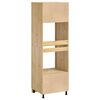 vidaXL Cabinet SKI Hunangsbjartur 66 x 58 x 207 cm Solid furuhikk