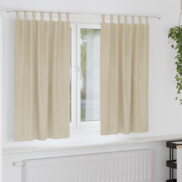 vidaXL Myrkratj&ouml;ld 2 pcs Rj&oacute;malitur 140 x 175 cm Flauel