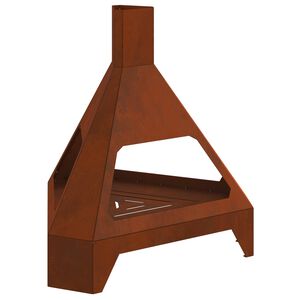 vidaXL Eldurn Br&uacute;nn 50 x 43 x 52 cm Ve&eth;rastytta