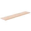 vidaXL Vegghilla 100x20x1,5 cm &Oacute;me&eth;h&ouml;ndla&eth;ur Gegnheill Eikarvi&eth;ur