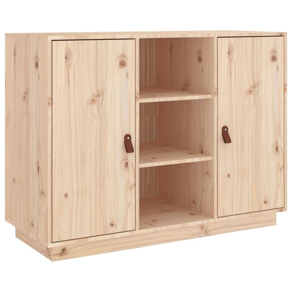 vidaXL skenkur 100x40x75 cm Solid Wood Furu