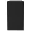 vidaXL Skrifbor&eth; Svart 90x40x72 cm Samsettur Vi&eth;ur