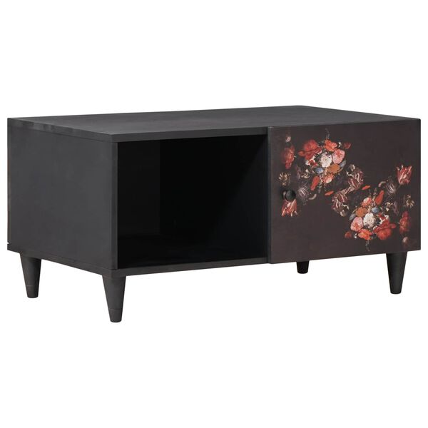 vidaXL S&oacute;fabor&eth; Marglitur 80 x 50 x 40 cm Hart mang&oacute;tr&eacute;