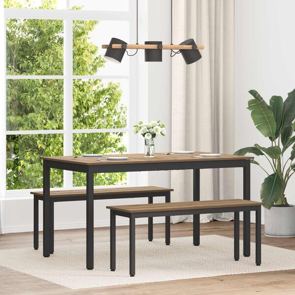 vidaXL Bor&eth;stofubor&eth; M&aacute;lmur