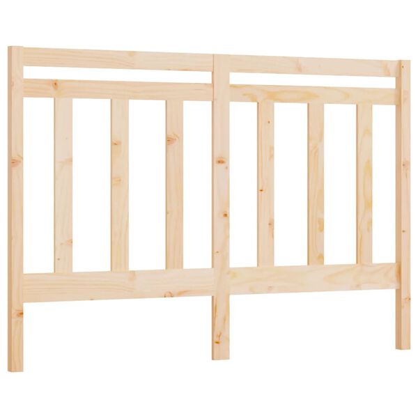 vidaXL H&ouml;f&eth;agafl fyrir R&uacute;m 126x4x100 cm Gegnheil Fura