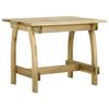 vidaXL Gar&eth;bor&eth; 110x74x75 cm Gagndreypt Fura