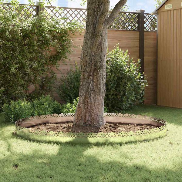 vidaXL Grasskantur 20 pcs Silfur 103 x 0,05 x 22 cm Galvaniserad st&aacute;l