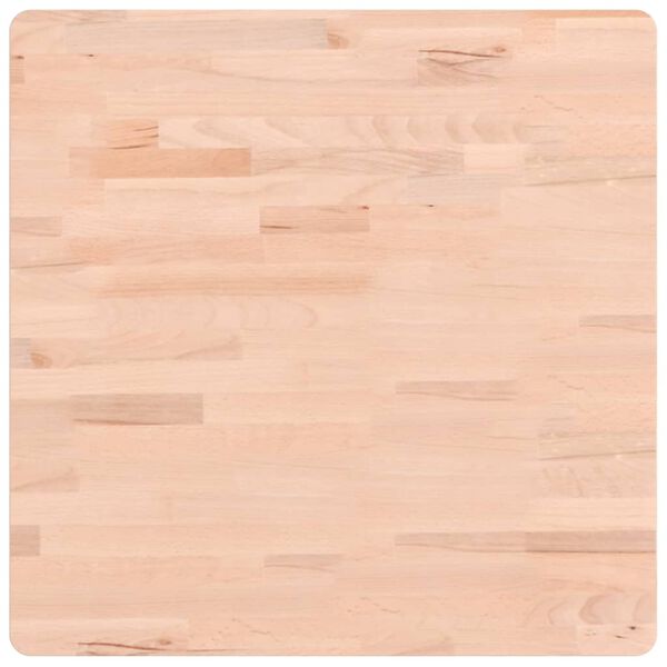 vidaXL Bor&eth;plata 60x60x2,5 cm Ferningur Gegnheilt Beyki