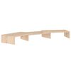vidaXL Skj&aacute;standur 80x24x10,5 cm Gegnheil Fura