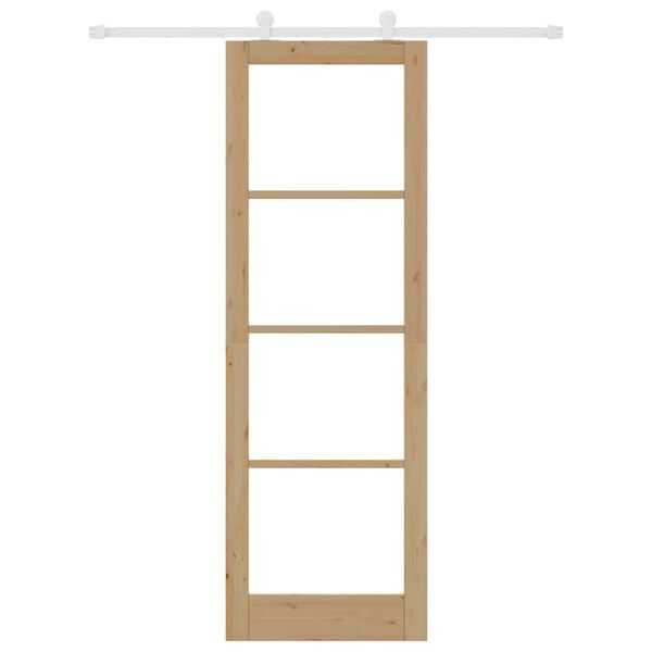 vidaXL Rennidyr ORKDAL N&aacute;tt&uacute;rulegur 78 x 232 cm Gegnheil fura og gler