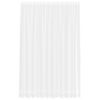 vidaXL Garnogard&iacute;na me&eth; gluggatj&ouml;ldum Hv&iacute;tt 300 x 300 cm P&oacute;l&yacute;ester
