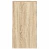vidaXL n&aacute;ttbor&eth;ssk&aacute;par me&eth; sk&uacute;ffu 2 stk Sonoma Oak 35x34x66,5 cm