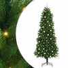 vidaXL J&oacute;latr&eacute; me&eth; 300 LED me&eth; standi Gr&aelig;nn 240 cm PE