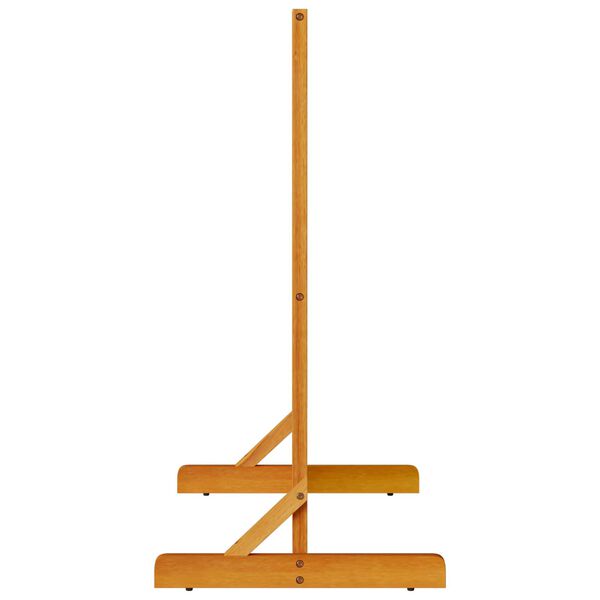 vidaXL Einkageymslur Br&uacute;nn 79.5 x 50 x 110 cm Gegnheill akas&iacute;uvi&eth;ur