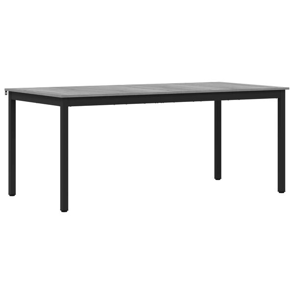 vidaXL Bor&eth;stofubor&eth; Samsettur vi&eth;ur