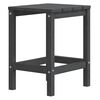 318641 vidaXL Adirondack Gar&eth;bor&eth; Reykgr&aacute;tt 38x38x46 cm HDPE