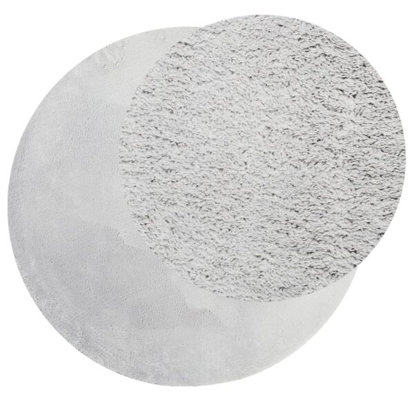 vidaXL Motta HUARTE Stutt Flos og &THORN;voanleg Gr&aacute; &Oslash; 100 cm