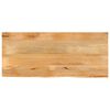 vidaXL Bor&eth;plata me&eth; N&aacute;tt&uacute;rulegum Br&uacute;num 140x60x3,8 cm Mang&oacute;vi&eth;ur