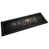 vidaXL Eldh&uacute;smotta &THORN;vottheld &bdquo;Coffee&ldquo; Texti 60x180 cm Flauel