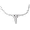 Veggskraut Nautshorn Silfurlita&eth; &Aacute;l 96 cm