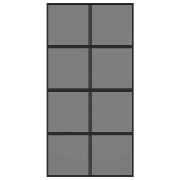 vidaXL Rennihur&eth; Sv&ouml;rt 102,5x205 cm Hert Gler og &Aacute;l