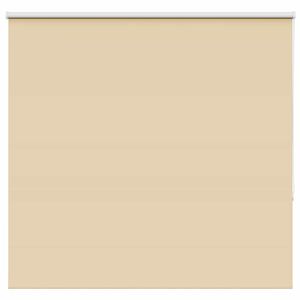 vidaXL R&uacute;llugard&iacute;nur Blackout Beige 145x130 cm Efni Breidd 141,6 cm