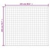 vidaXL &THORN;yngdarteppi Bl&aacute;tt 200x225 cm 13 kg Efni