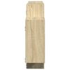 vidaXL vegghilla Sonoma Oak 159x18x65 cm Engineered Wood