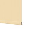 vidaXL R&uacute;llugard&iacute;nur Blackout Beige 130x130 cm Efni Breidd 126,6 cm
