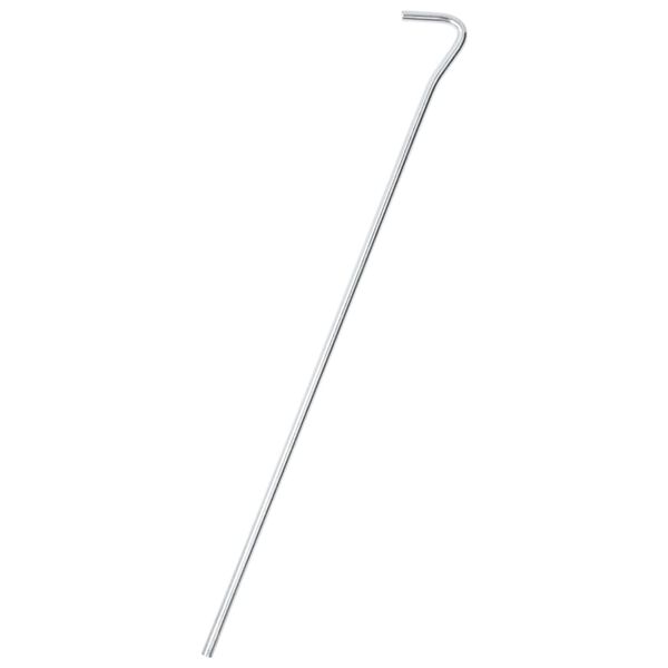 vidaXL Tjaldh&aelig;lar 25 stk. 30 cm &Oslash;7 mm Galvanh&uacute;&eth;a&eth; St&aacute;l