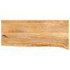 vidaXL Bor&eth;plata me&eth; N&aacute;tt&uacute;rulegum Br&uacute;num 90x40x3,8 cm Mang&oacute;vi&eth;ur