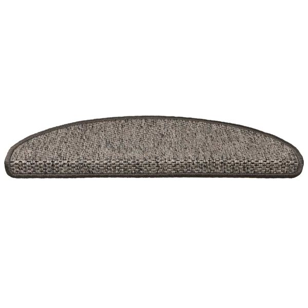 vidaXL Stigamottur Sj&aacute;lfl&iacute;mandi Sisal-Look 30 stk 65x21x4cm Gr&aacute;/Beige