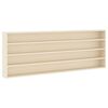 vidaXL Vegghilla Drapplita&eth;ur 100 x 8,5 x 36 cm Samsettur vi&eth;ur